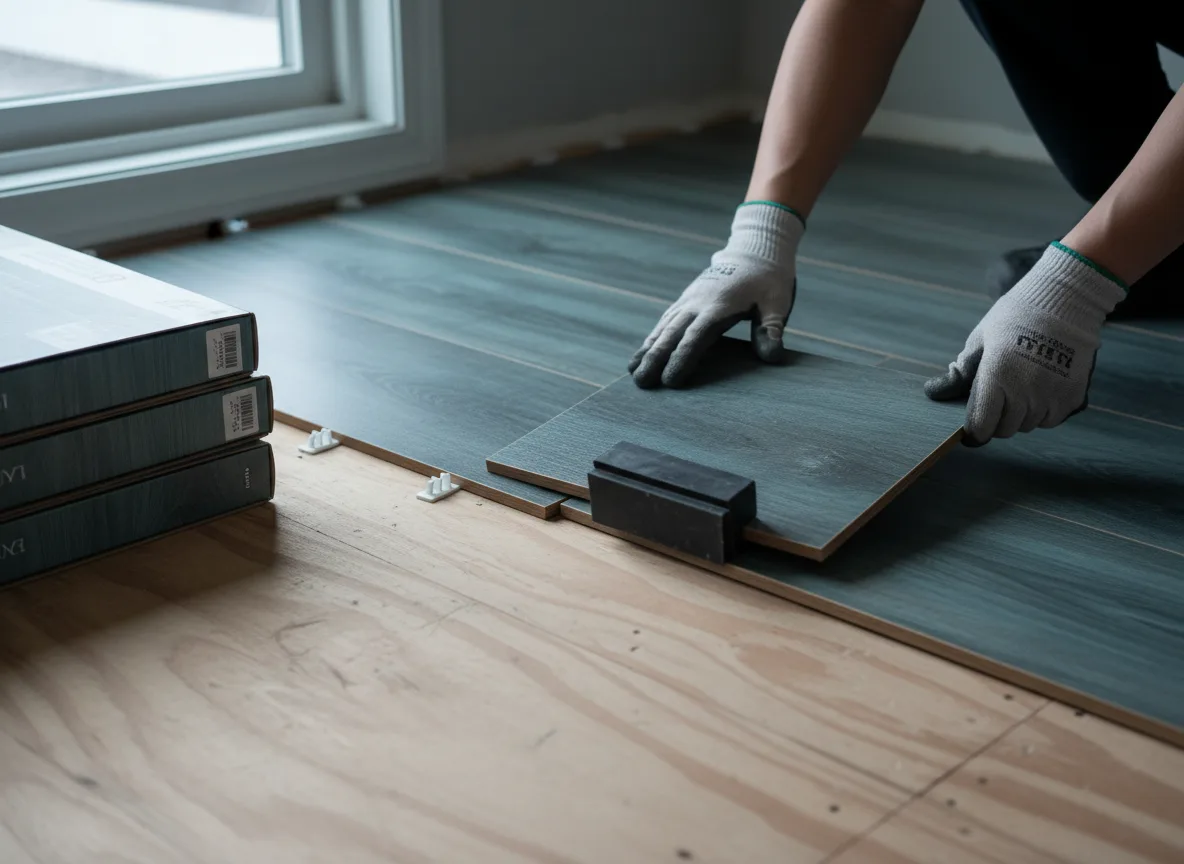 Luxury Vinyl Plank Installation company in Steele, ND